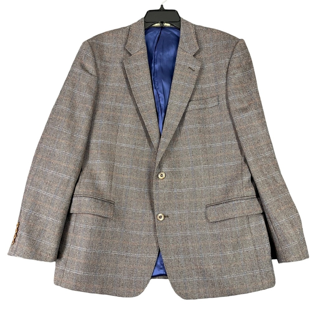 Magee Heritage Collection Blazer‎ Sport Coat Tweed Wool Jacket 44R Mens